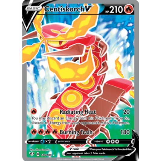 Centiskorch V (179/189) [Sword & Shield: Darkness Ablaze]