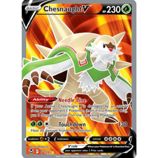 Chesnaught V (171/195) [Sword & Shield: Silver Tempest]