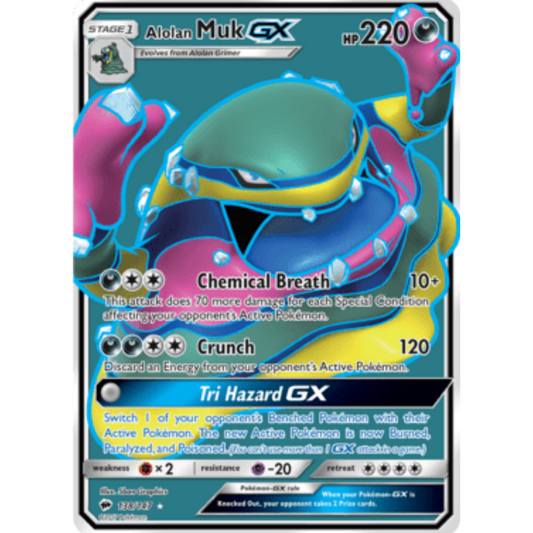 Alolan Muk GX (138/147) [Sun & Moon: Burning Shadows]