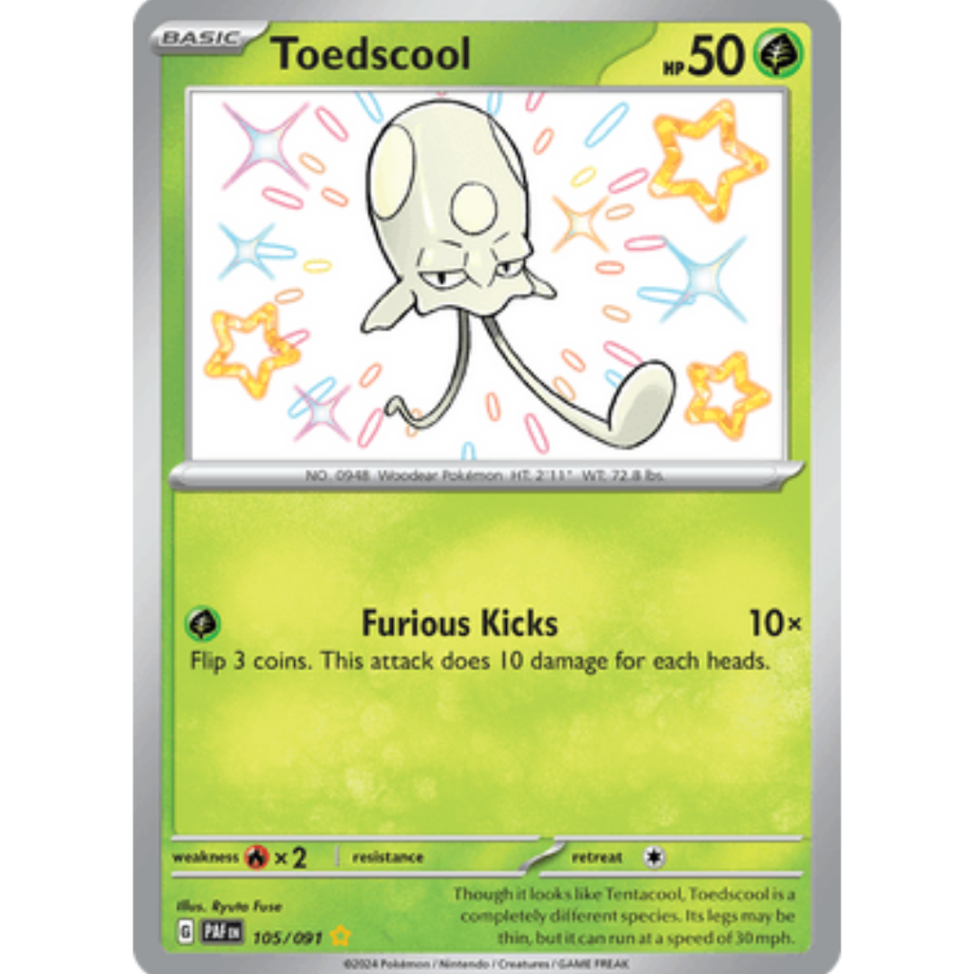 Toedscool (105/091) [Scarlet & Violet: Paldean Fates]