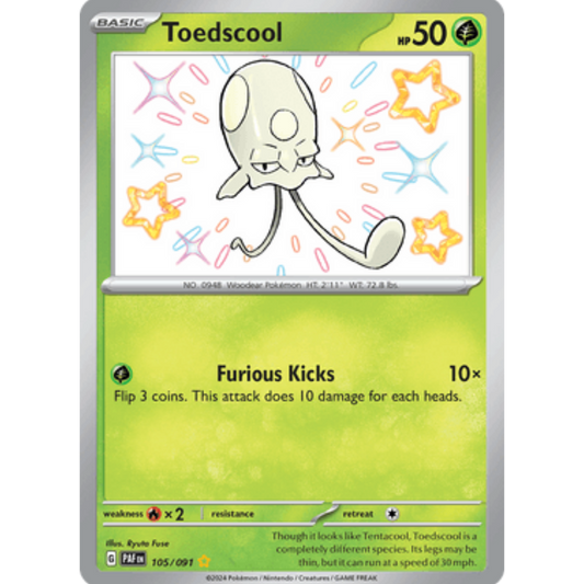 Toedscool (105/091) [Scarlet & Violet: Paldean Fates]