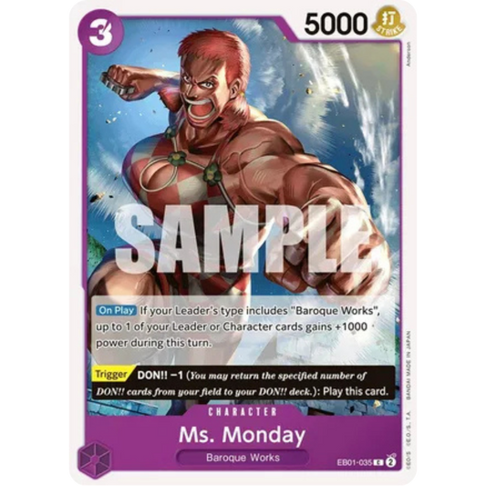 Ms. Monday (EB01-035) - Extra Booster: Memorial Collection