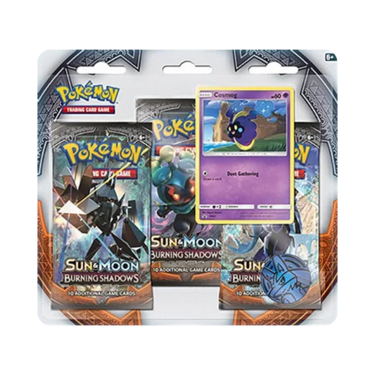 Burning Shadows 3 Pack Blister [Cosmog]