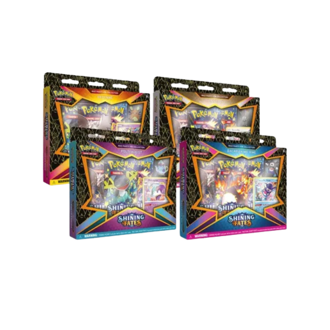 Shining Fates Mad Party Pin Collection [Set of 4]