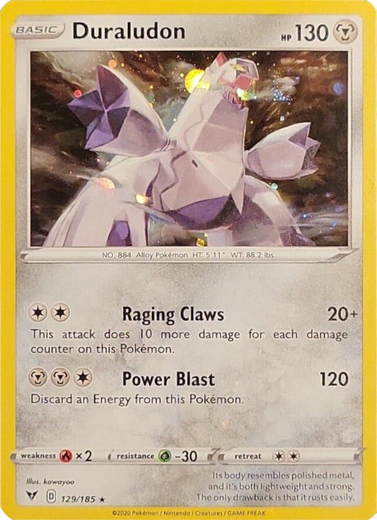 Duraludon 129/185  - Holofoil Miscellaneous Cards & Products - Holo Rare