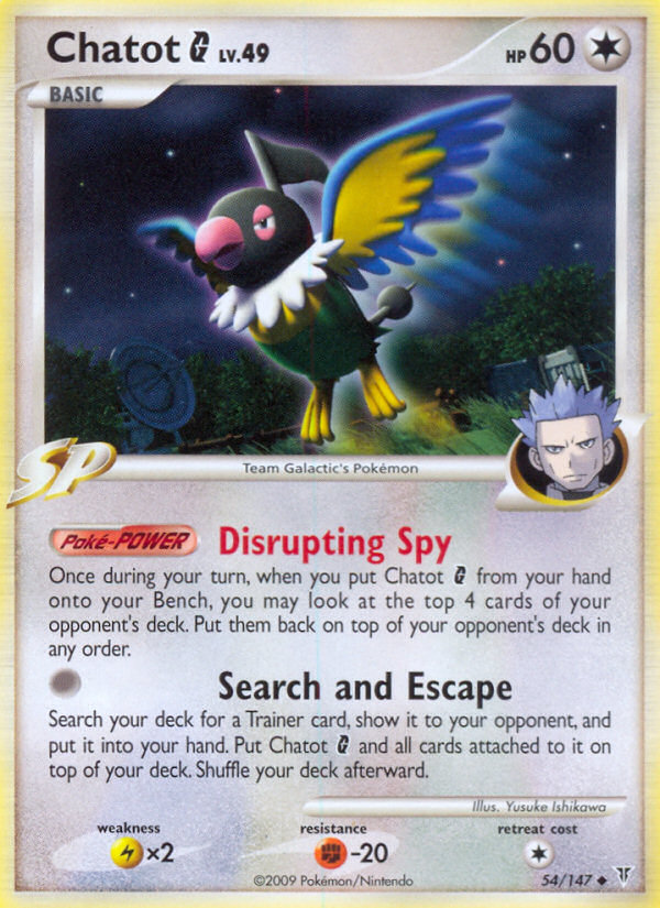 Chatot G  Supreme Victors - Uncommon