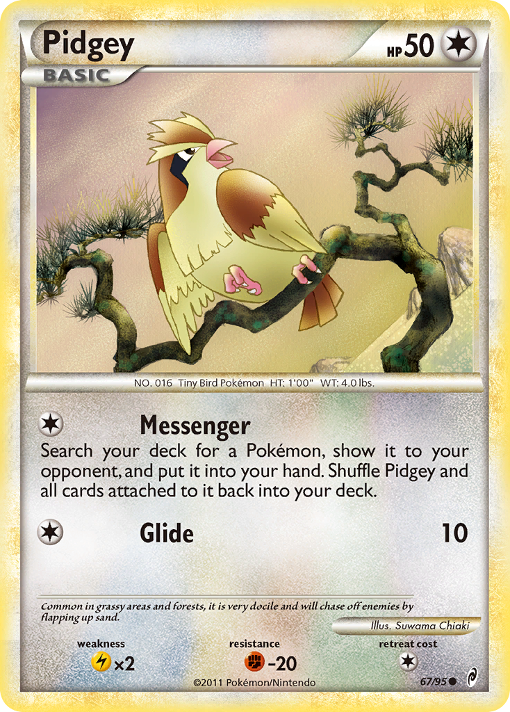 Pidgey 067  Call of Legends - Common