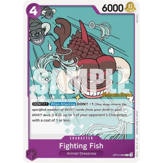 Fighting Fish (OP10-069) - Royal Blood Release Event Cards