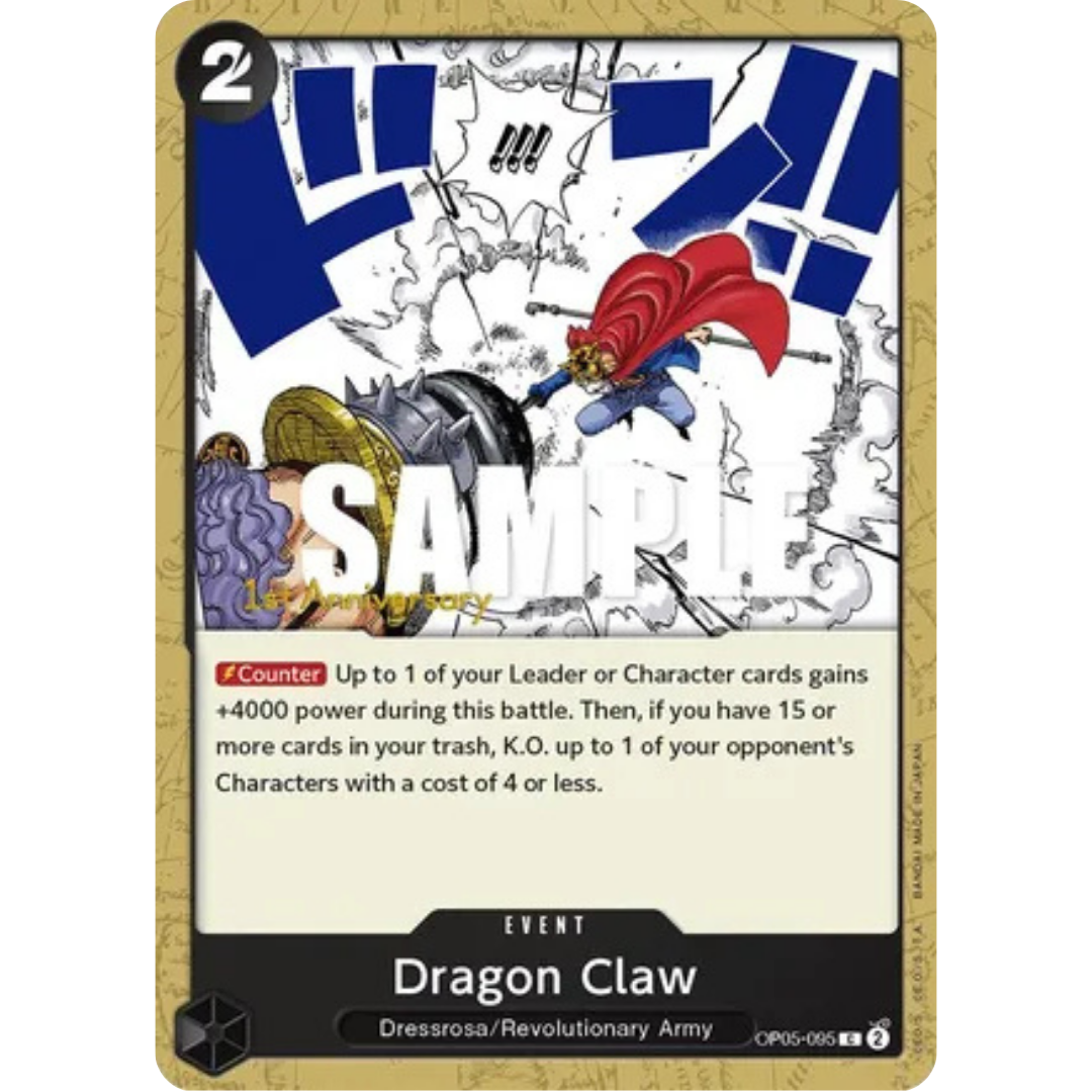 Dragon Claw (OP05-095) - Awakening of the New Era: 1st Anniversary Tournament Cards