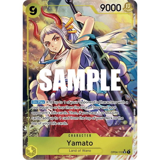 Yamato (Alternate Art) (OP04-112) - Kingdoms of Intrigue Foil