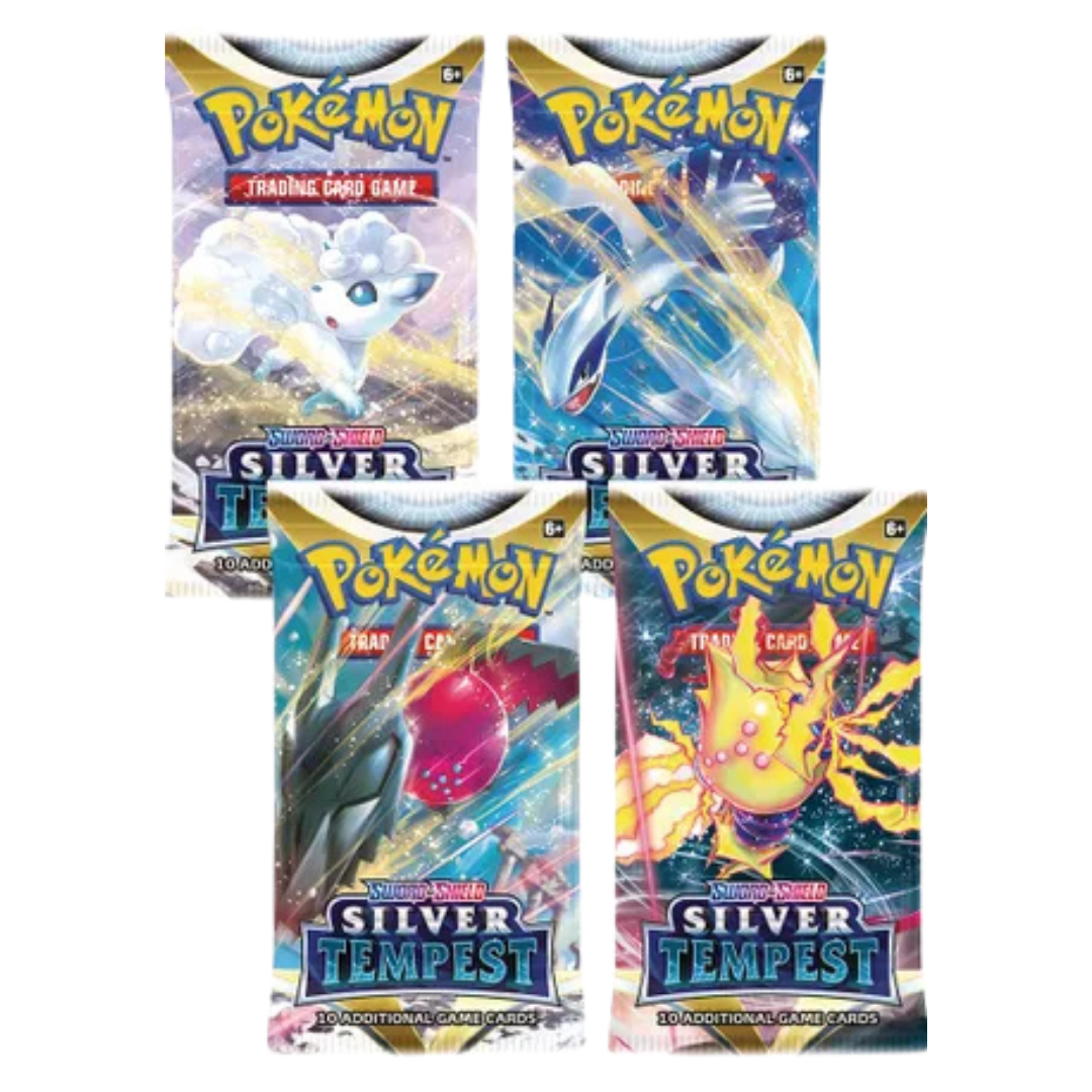 Silver Tempest Booster Pack Art Bundle [Set of 4]