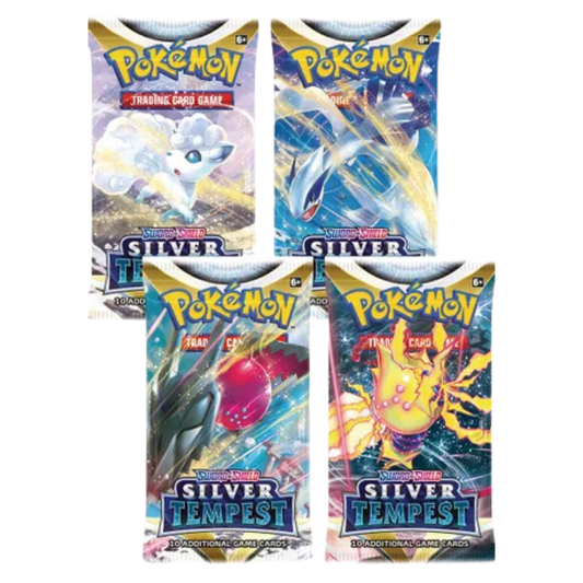 Silver Tempest Booster Pack Art Bundle [Set of 4]