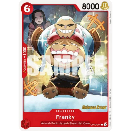 Franky (014) (OP10-014) - Royal Blood Release Event Cards