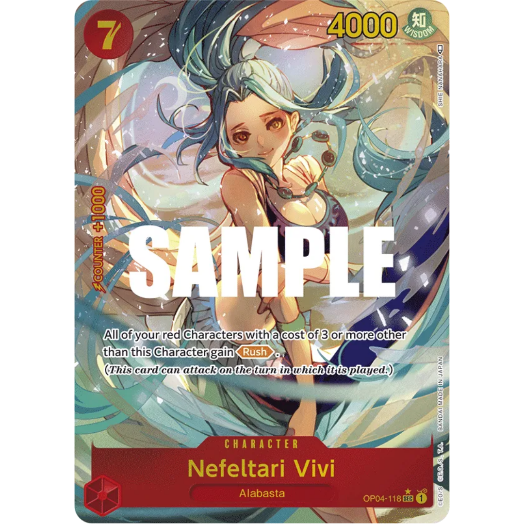Nefeltari Vivi (118) (Alternate Art) (OP04-118) - Kingdoms of Intrigue Foil