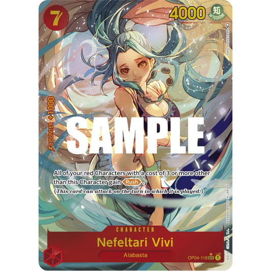 Nefeltari Vivi (118) (Alternate Art) (OP04-118) - Kingdoms of Intrigue Foil