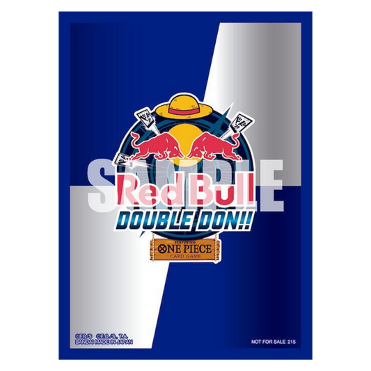 One Piece Official Sleeves - Red Bull Double DON!! (10-Pack)
