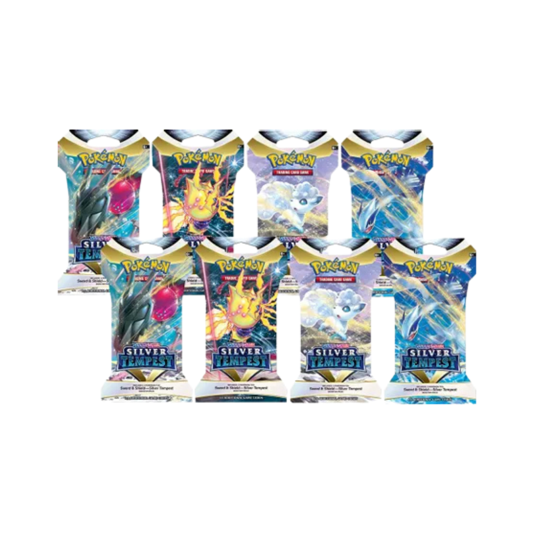 Silver Tempest Sleeved Booster Pack Bundle [Set of 8]