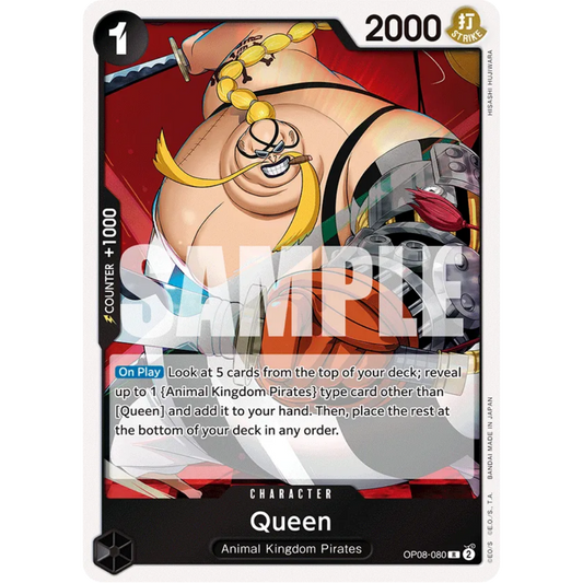 Queen (OP08-080) - Two Legends Foil
