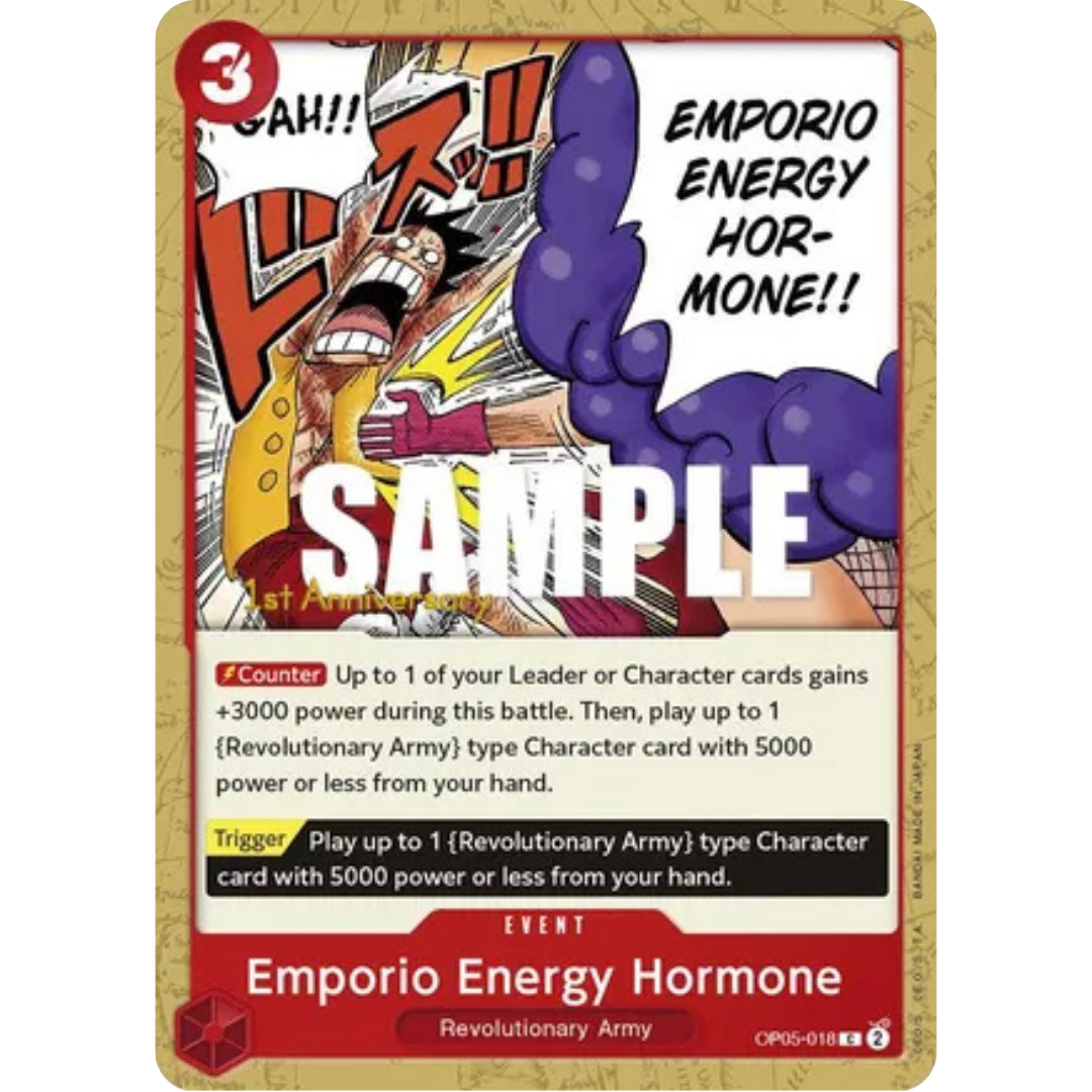 Emporio Energy Hormone (OP05-018) - Awakening of the New Era: 1st Anniversary Tournament Cards