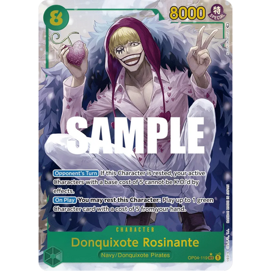 Donquixote Rosinante (Alternate Art) (OP04-119) - Kingdoms of Intrigue Foil