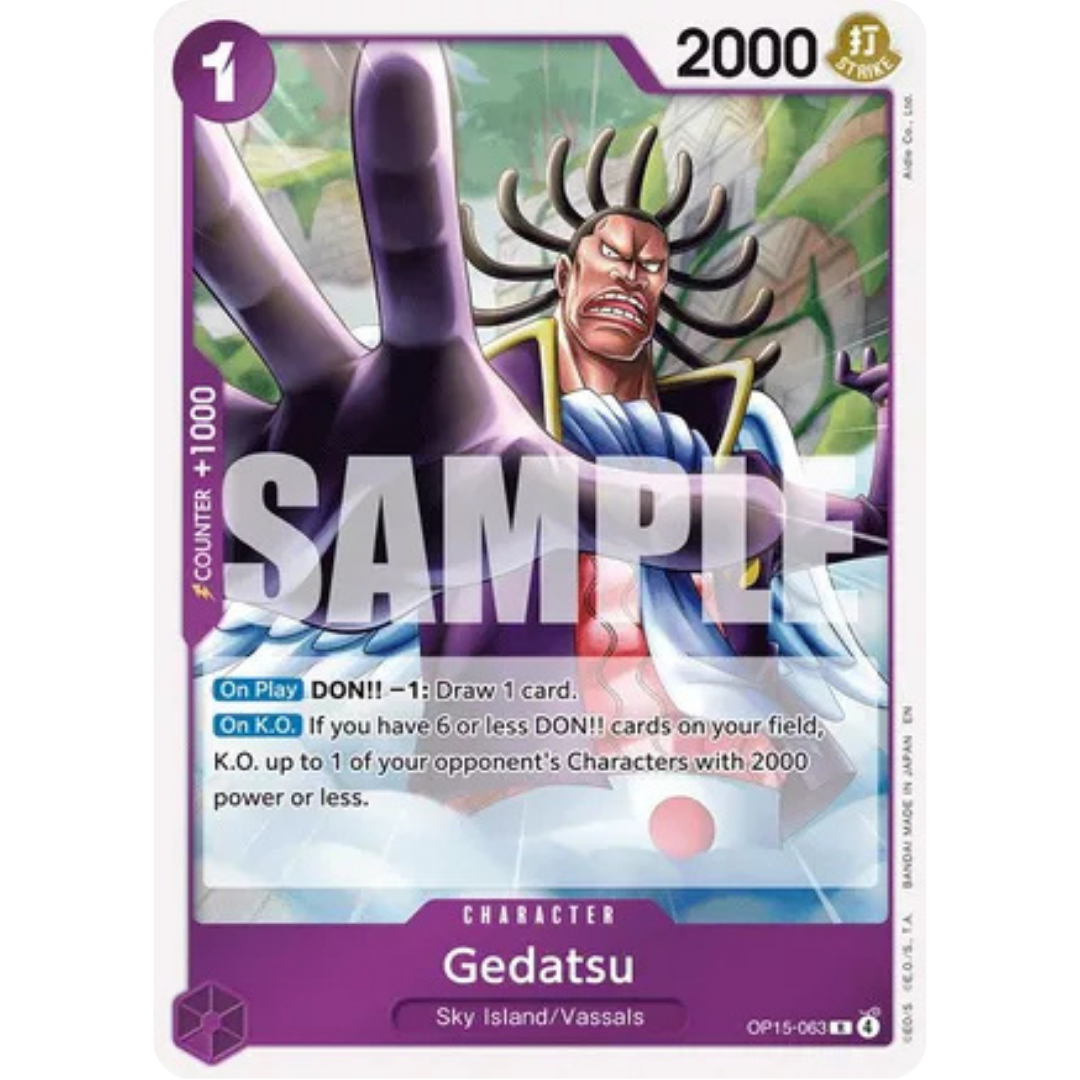 Gedatsu (OP15-063) - Adventure on Kami's Island Foil