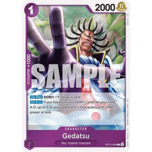 Gedatsu (OP15-063) - Adventure on Kami's Island Foil