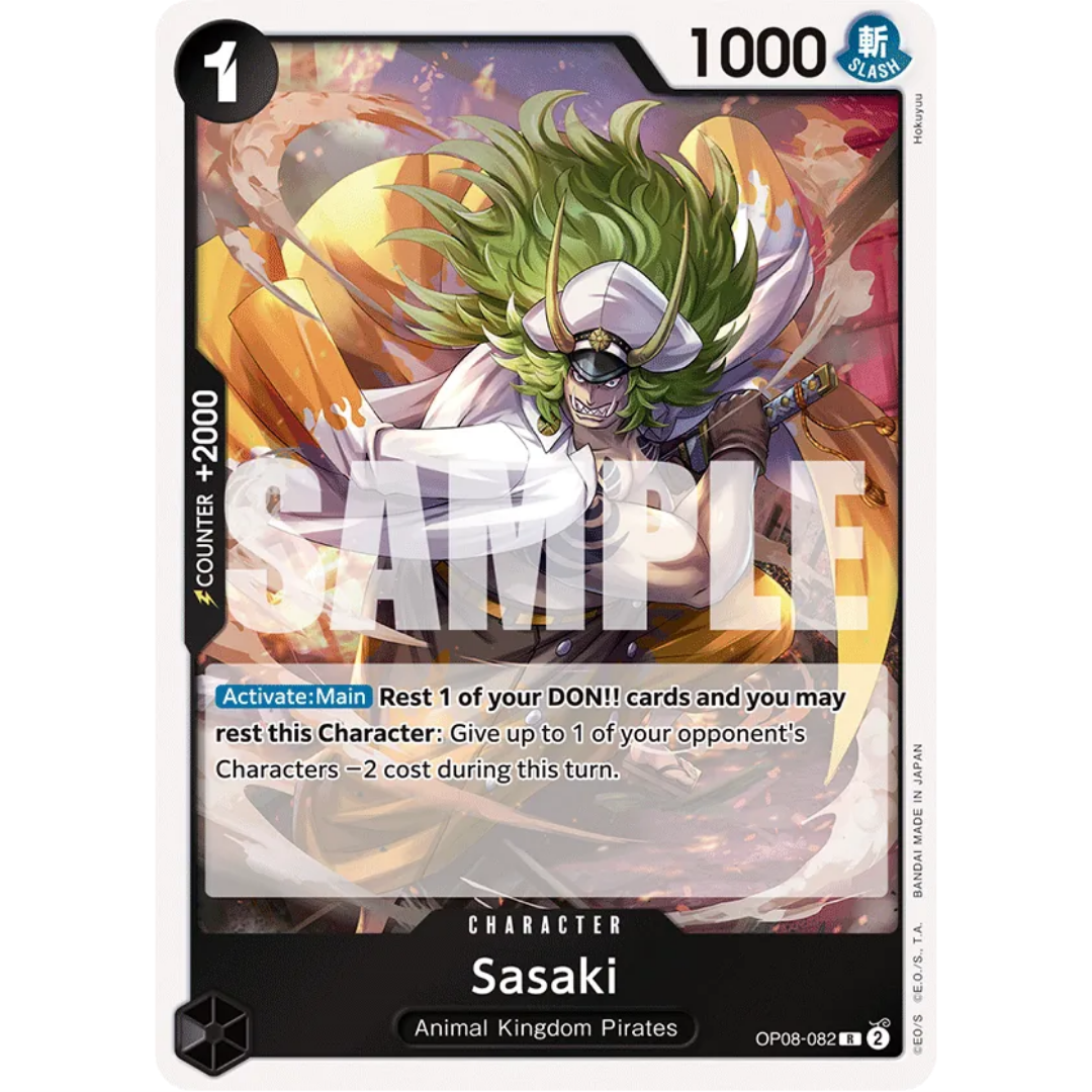 Sasaki (OP08-082) - Two Legends Foil