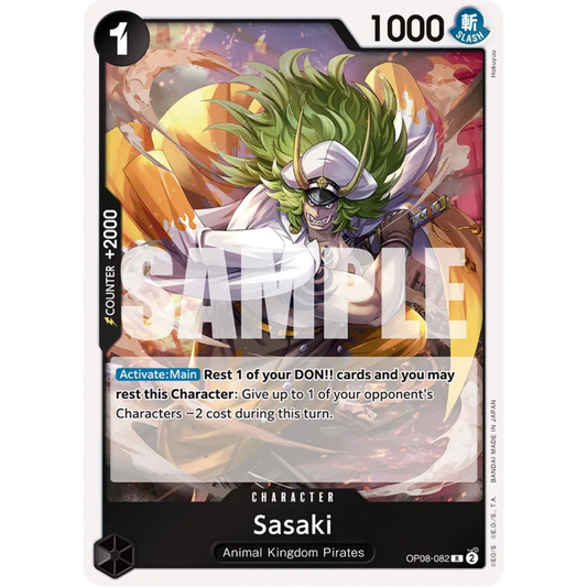 Sasaki (OP08-082) - Two Legends Foil