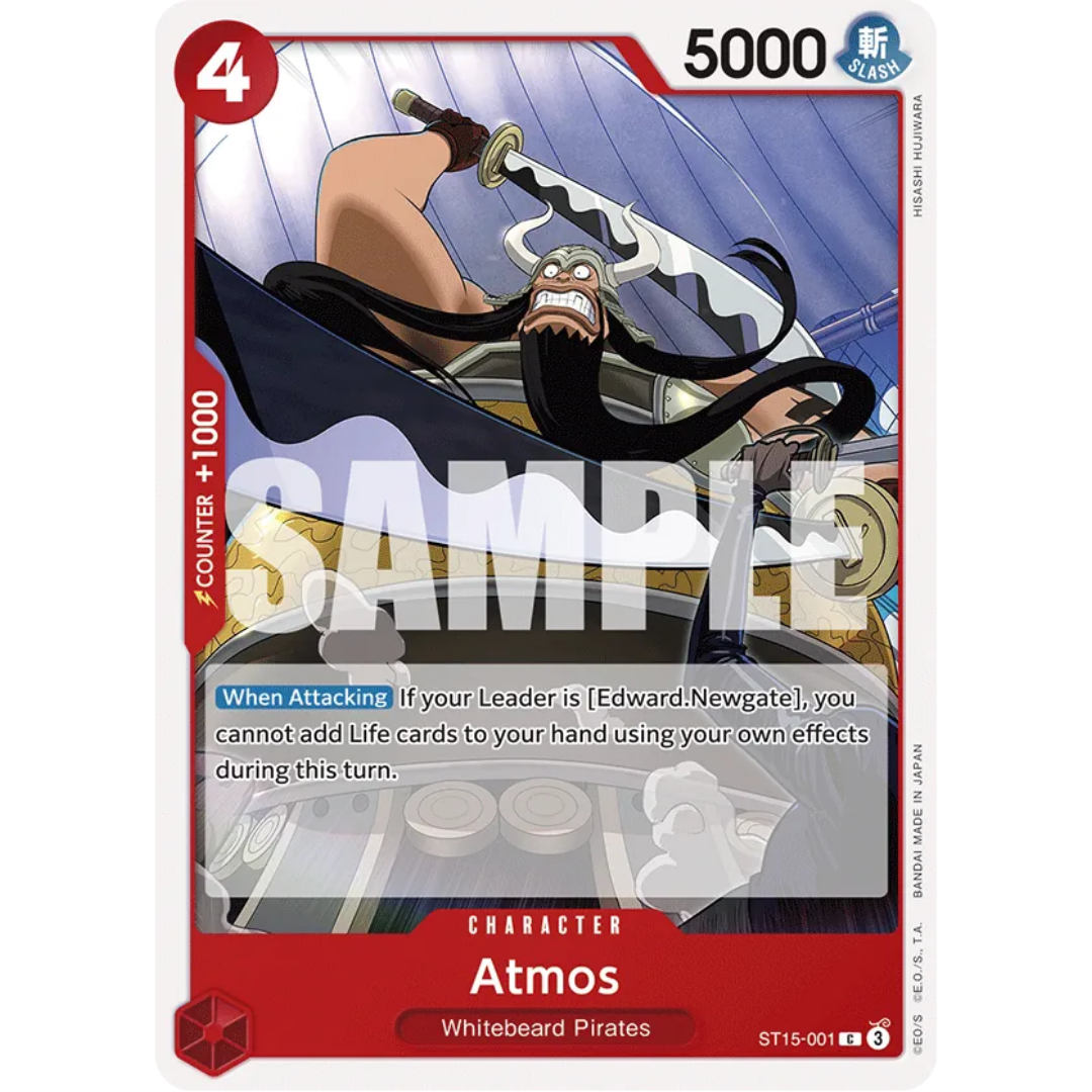 Atmos (ST15-001) - Starter Deck 15: RED Edward.Newgate