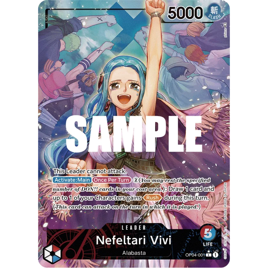 Nefeltari Vivi (001) (Alternate Art) (OP04-001) - Kingdoms of Intrigue Foil