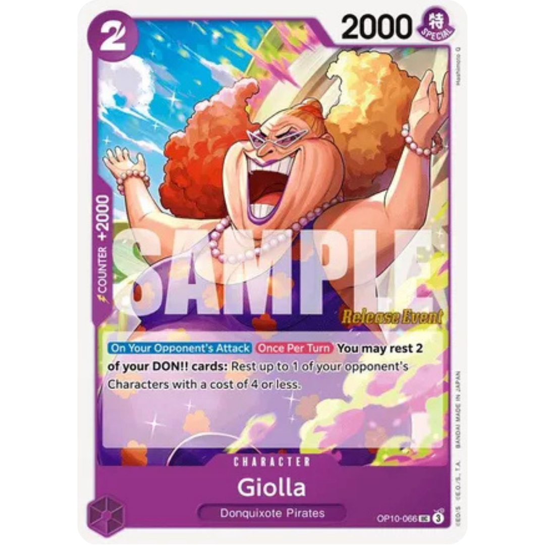 Giolla (OP10-066) - Royal Blood Release Event Cards