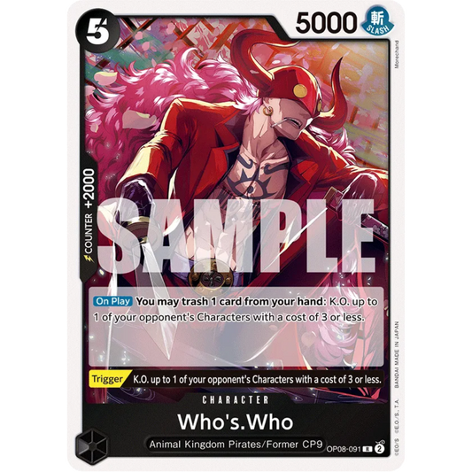 Whos.Who (OP08-091) - Two Legends Foil