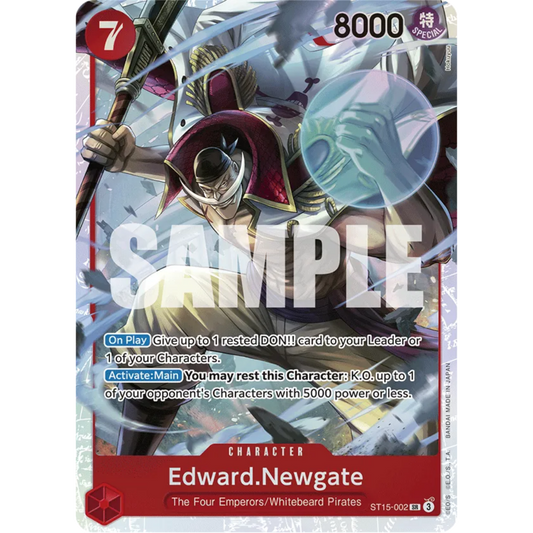 Edward.Newgate (ST15-002) (ST15-002) - Starter Deck 15: RED Edward.Newgate Foil