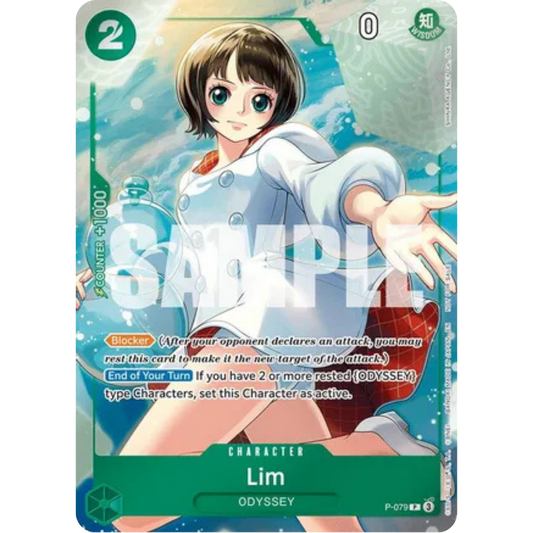 Lim (Event Pack Vol. 6) (P-079) - One Piece Promotion Cards Foil
