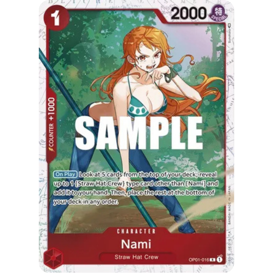 Nami - OP01-016 (Ultra Deck: The Three Captains) (OP01-016) - One Piece Promotion Cards Foil