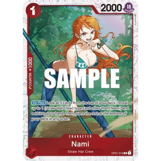 Nami - OP01-016 (Ultra Deck: The Three Captains) (OP01-016) - One Piece Promotion Cards Foil