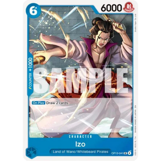 Izo (OP13-041) - Carrying On His Will