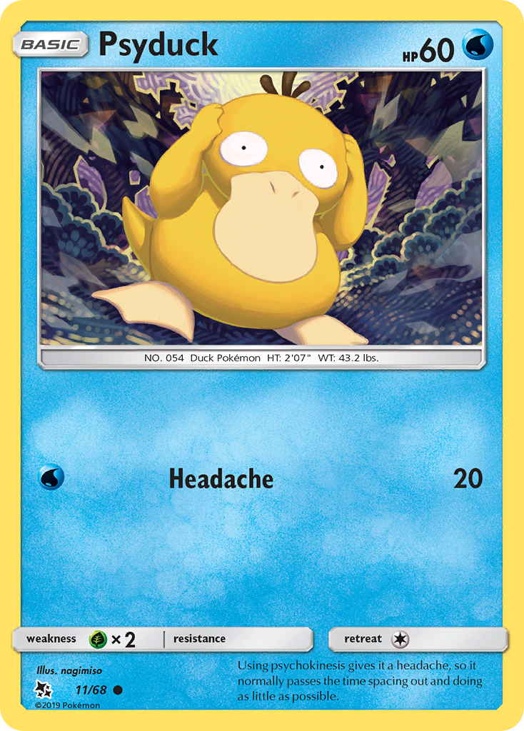 Psyduck 011  Hidden Fates - Common