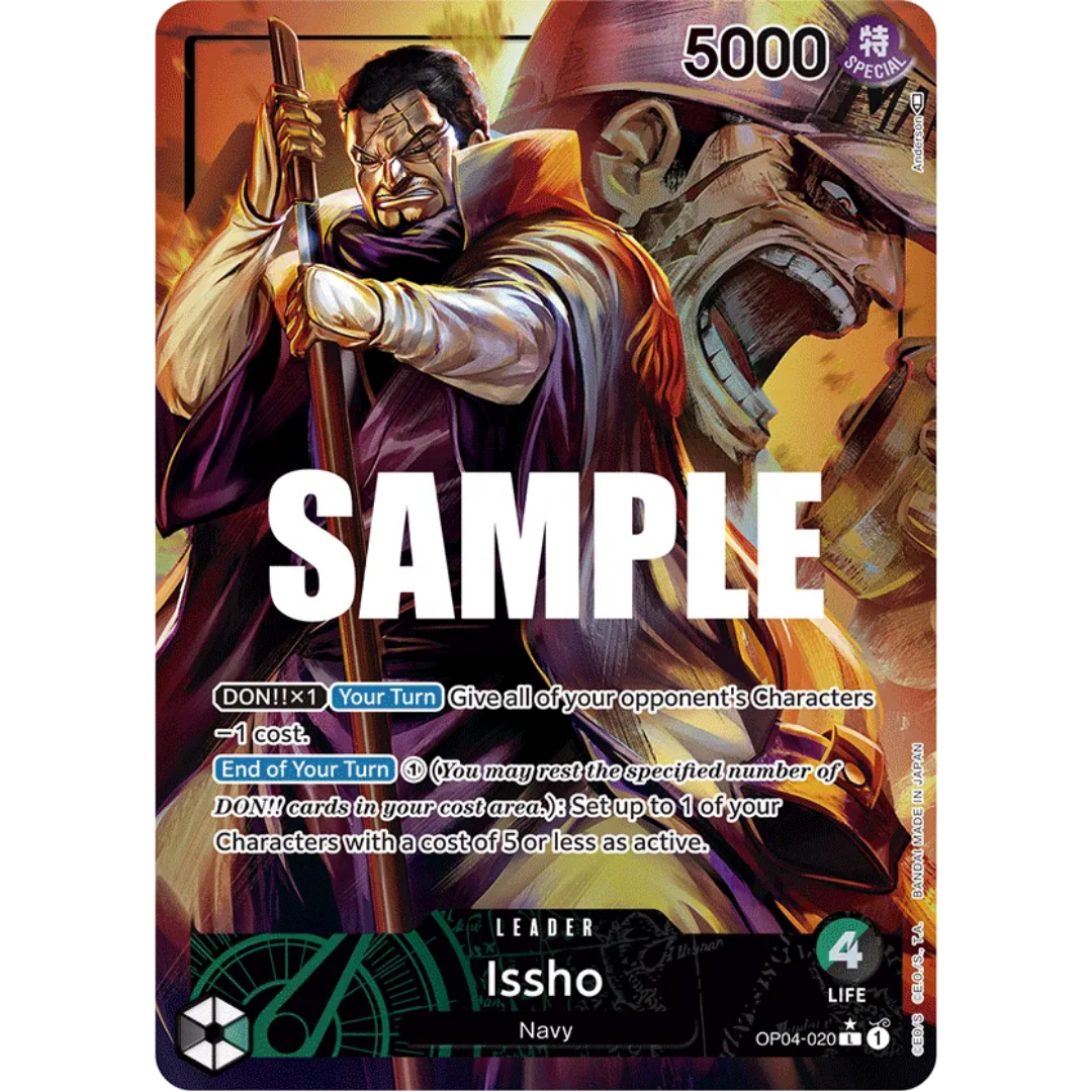 Issho (Alternate Art) (OP04-020) - Kingdoms of Intrigue Foil