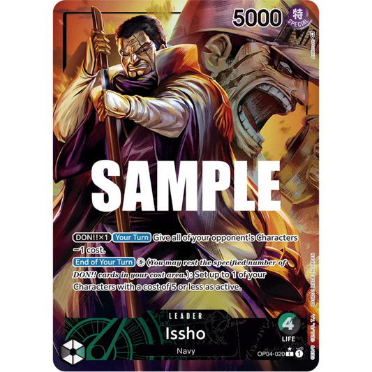 Issho (Alternate Art) (OP04-020) - Kingdoms of Intrigue Foil