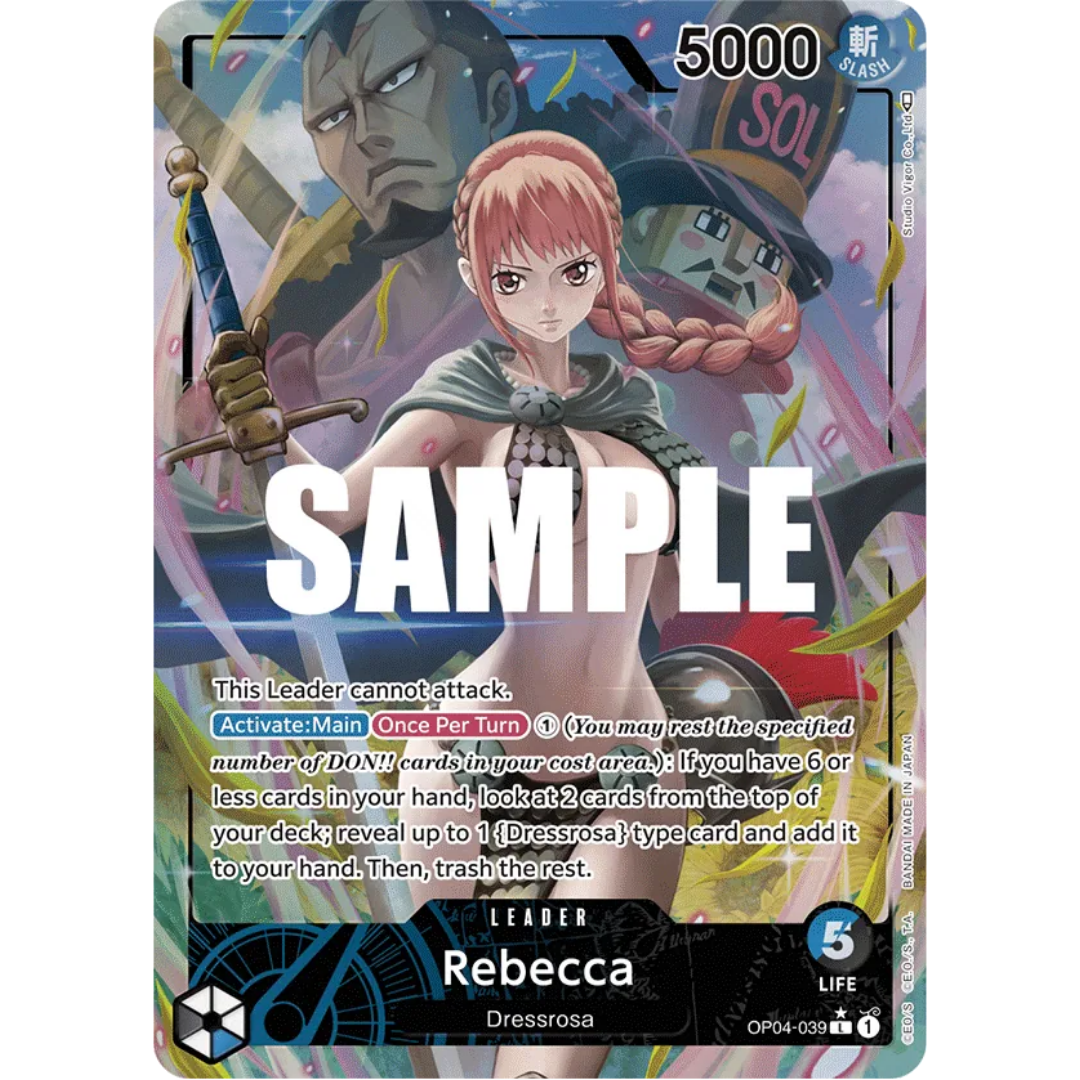 Rebecca (039) (Alternate Art) (OP04-039) - Kingdoms of Intrigue Foil