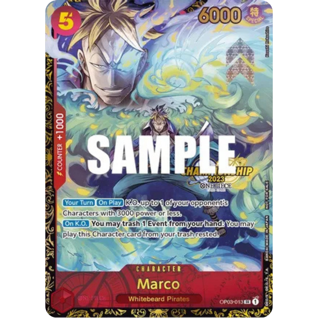 Marco (Championship 2023) (OP03-013) - One Piece Promotion Cards Foil
