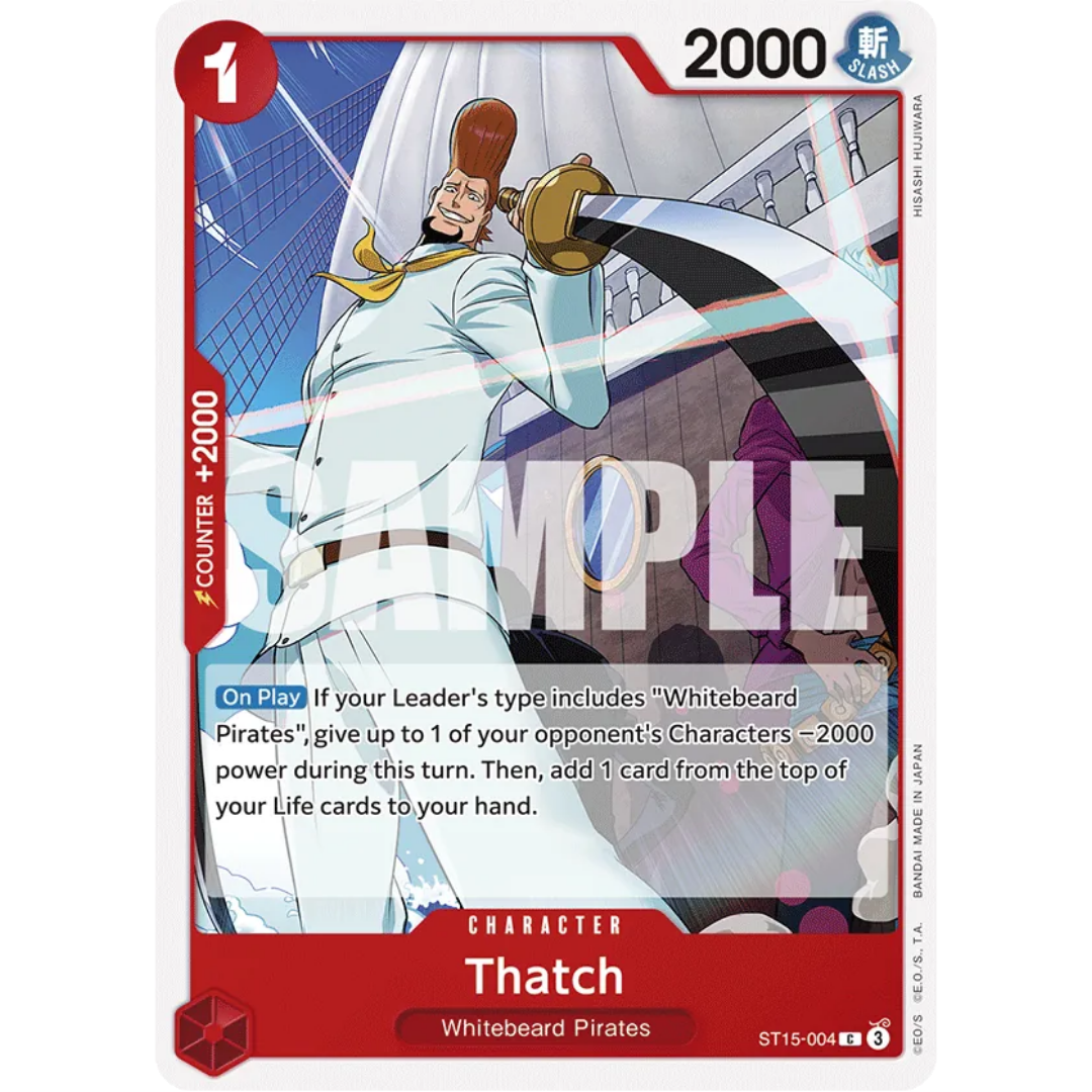 Thatch (ST15-004) - Starter Deck 15: RED Edward.Newgate