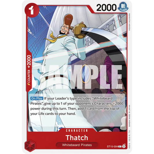 Thatch (ST15-004) - Starter Deck 15: RED Edward.Newgate