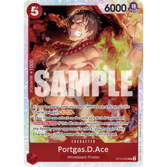 Portgas.D.Ace (ST15-005) - Starter Deck 15: RED Edward.Newgate Foil
