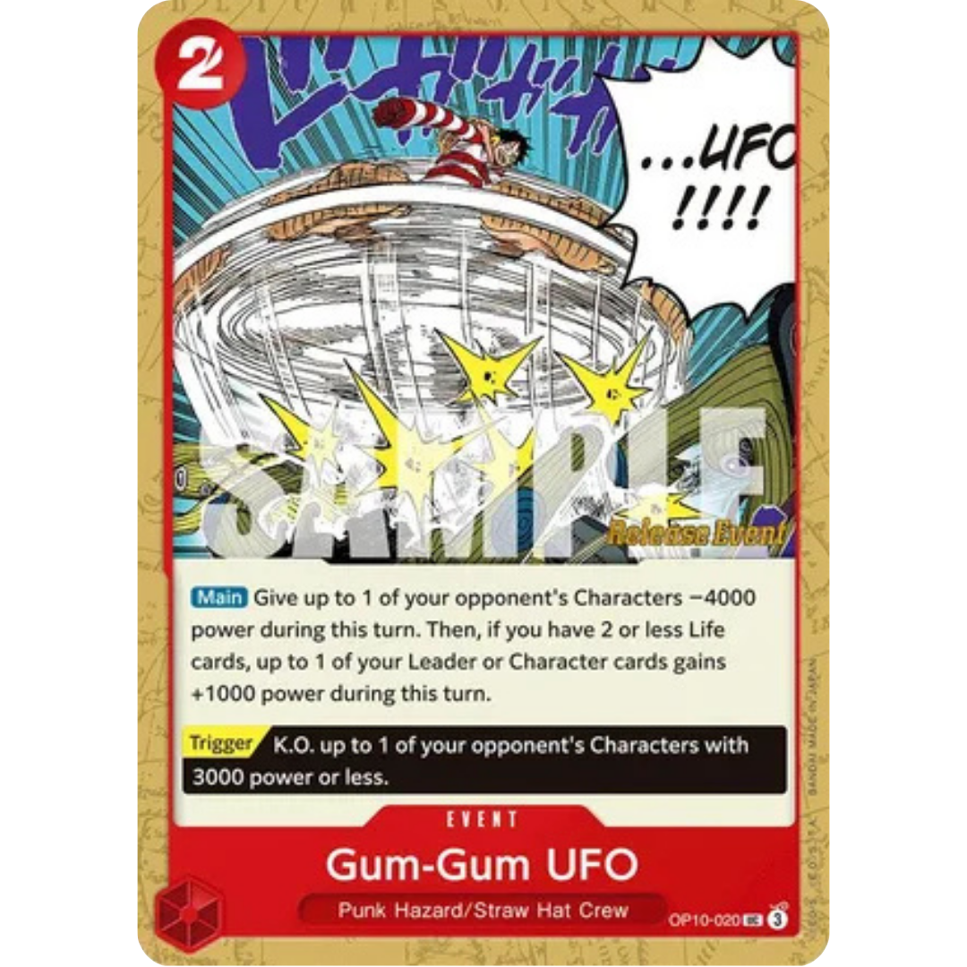 Gum-Gum UFO (OP10-020) - Royal Blood Release Event Cards