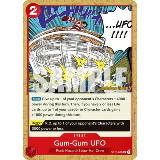 Gum-Gum UFO (OP10-020) - Royal Blood Release Event Cards