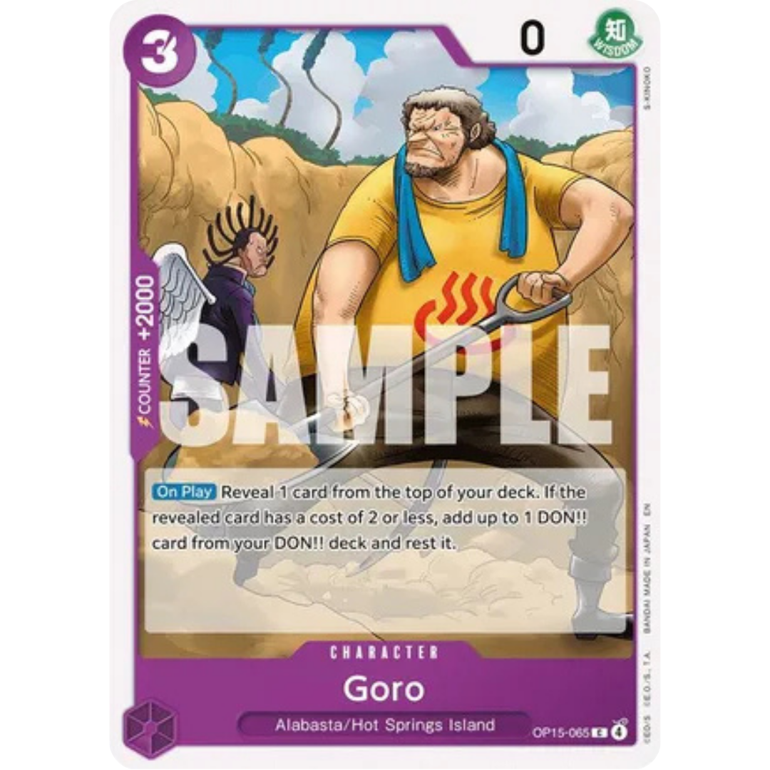 Goro (OP15-065) - Adventure on Kami's Island