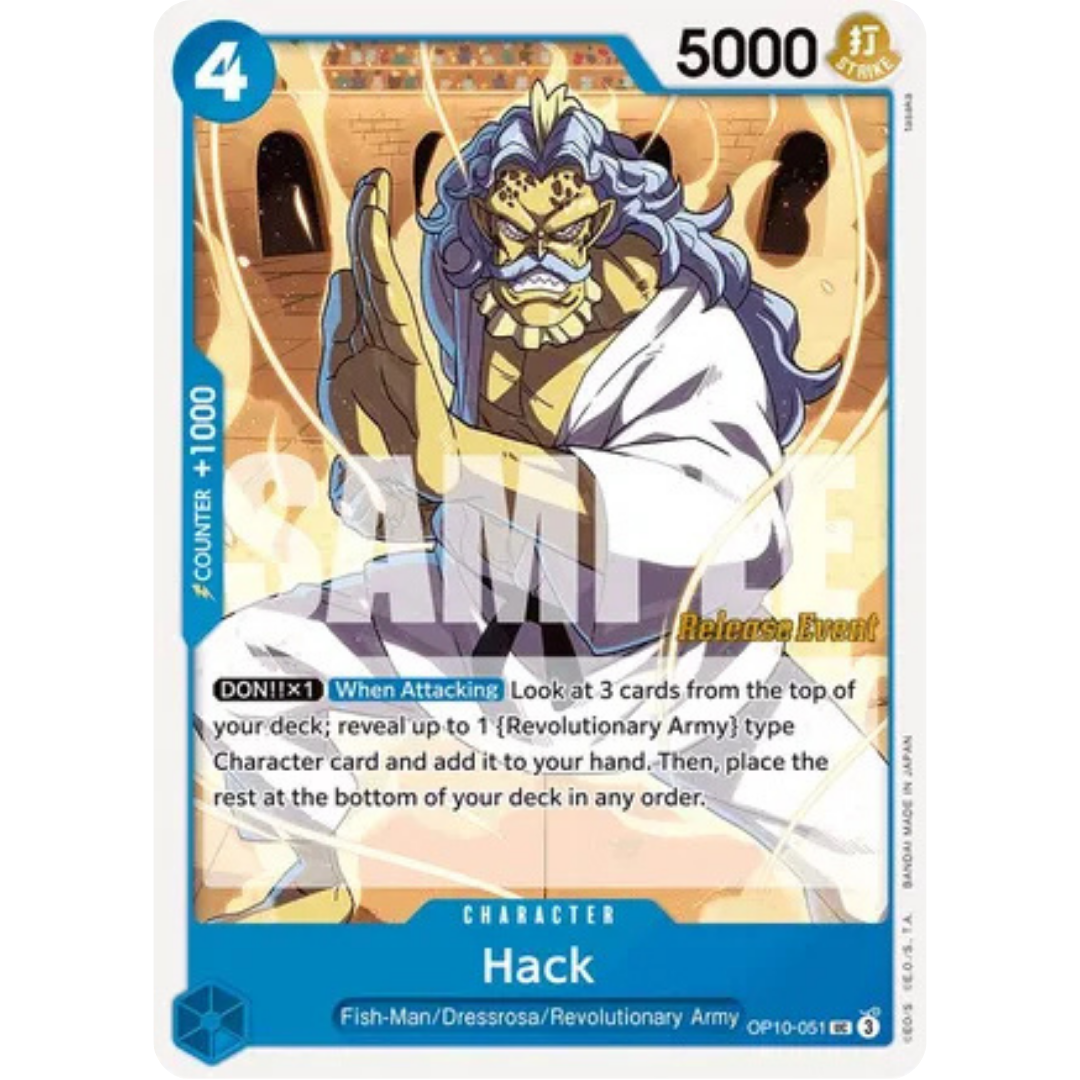 Hack (OP10-051) - Royal Blood Release Event Cards