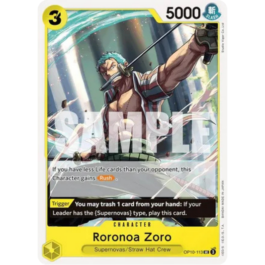 Roronoa Zoro (113) (OP10-113) - Royal Blood